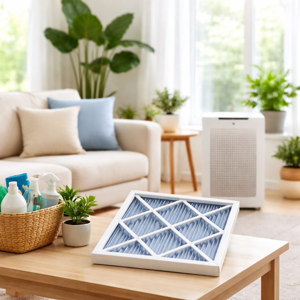 indoor air quality with purifier