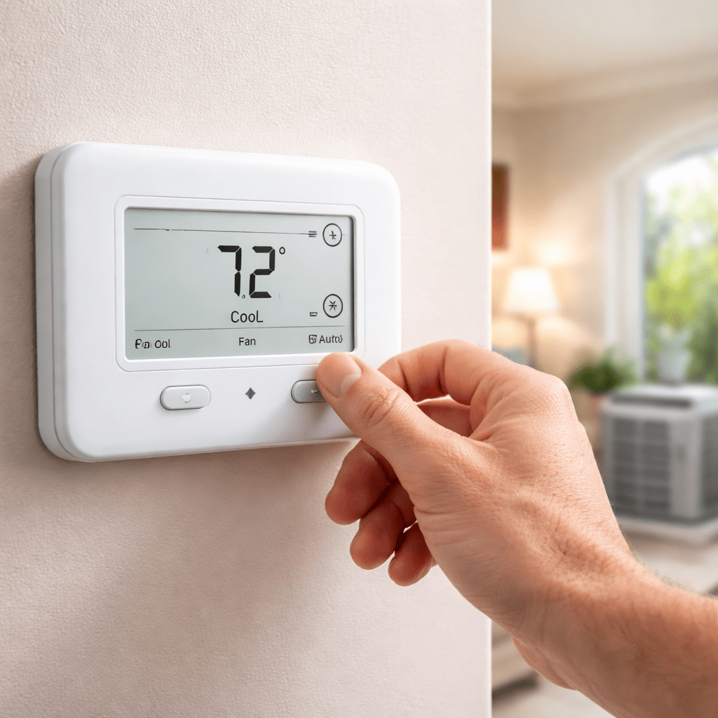 thermostat hvac troubleshooting